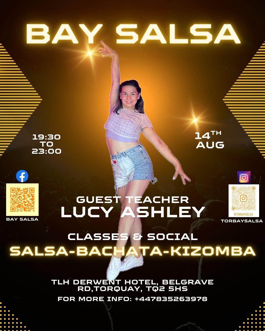Bay Salsa Special SBK with guest teacher LUCY ASHLEY