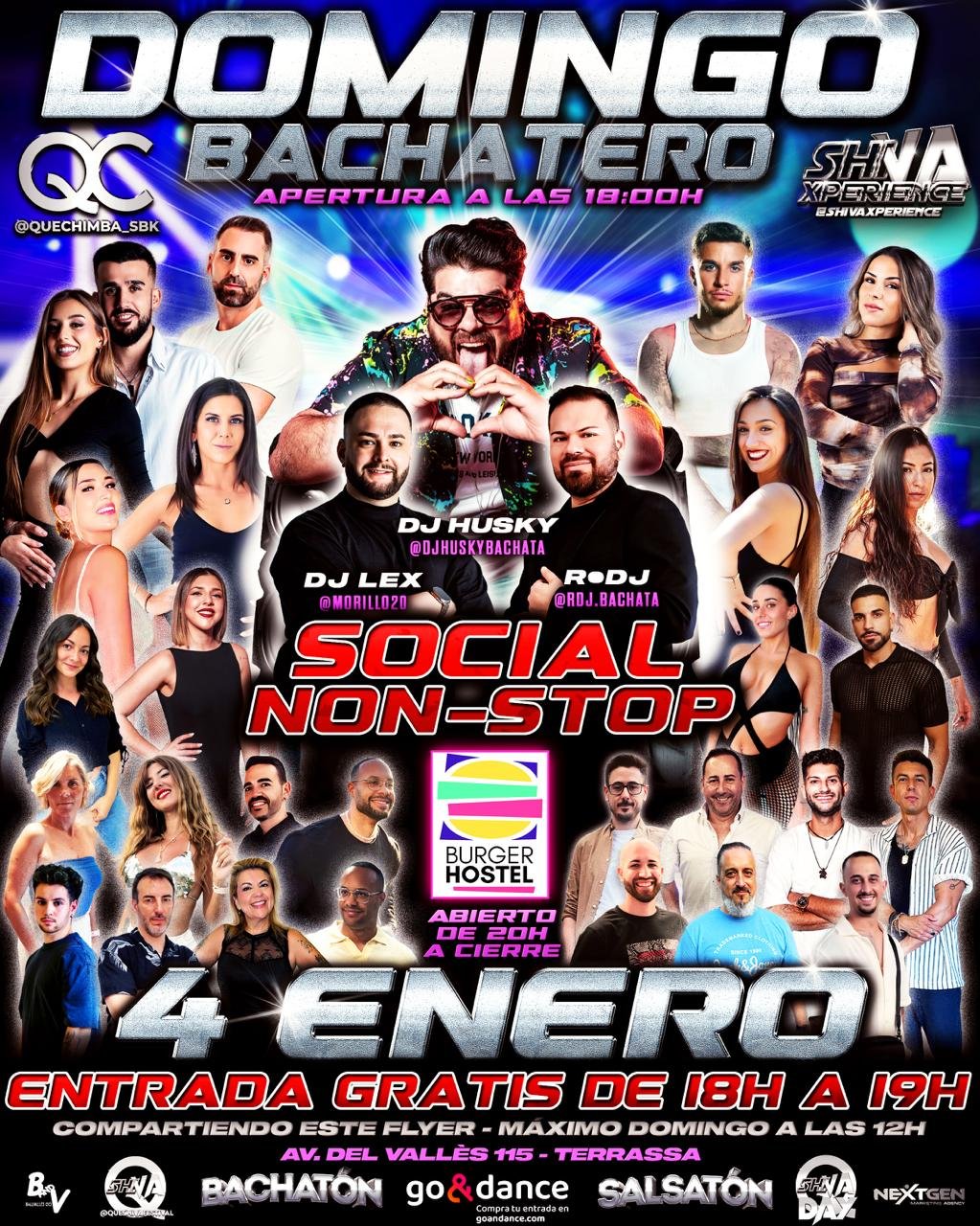 π₯π₯ DOMINGO BACHATERO π₯π₯ 4 DE ENERO QC β SHIVA π₯π₯