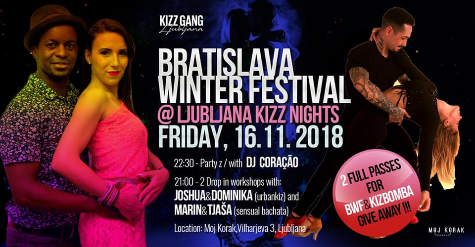 Bratislava Winter Festival PROMO at KIZZ Nights kiz&bachata