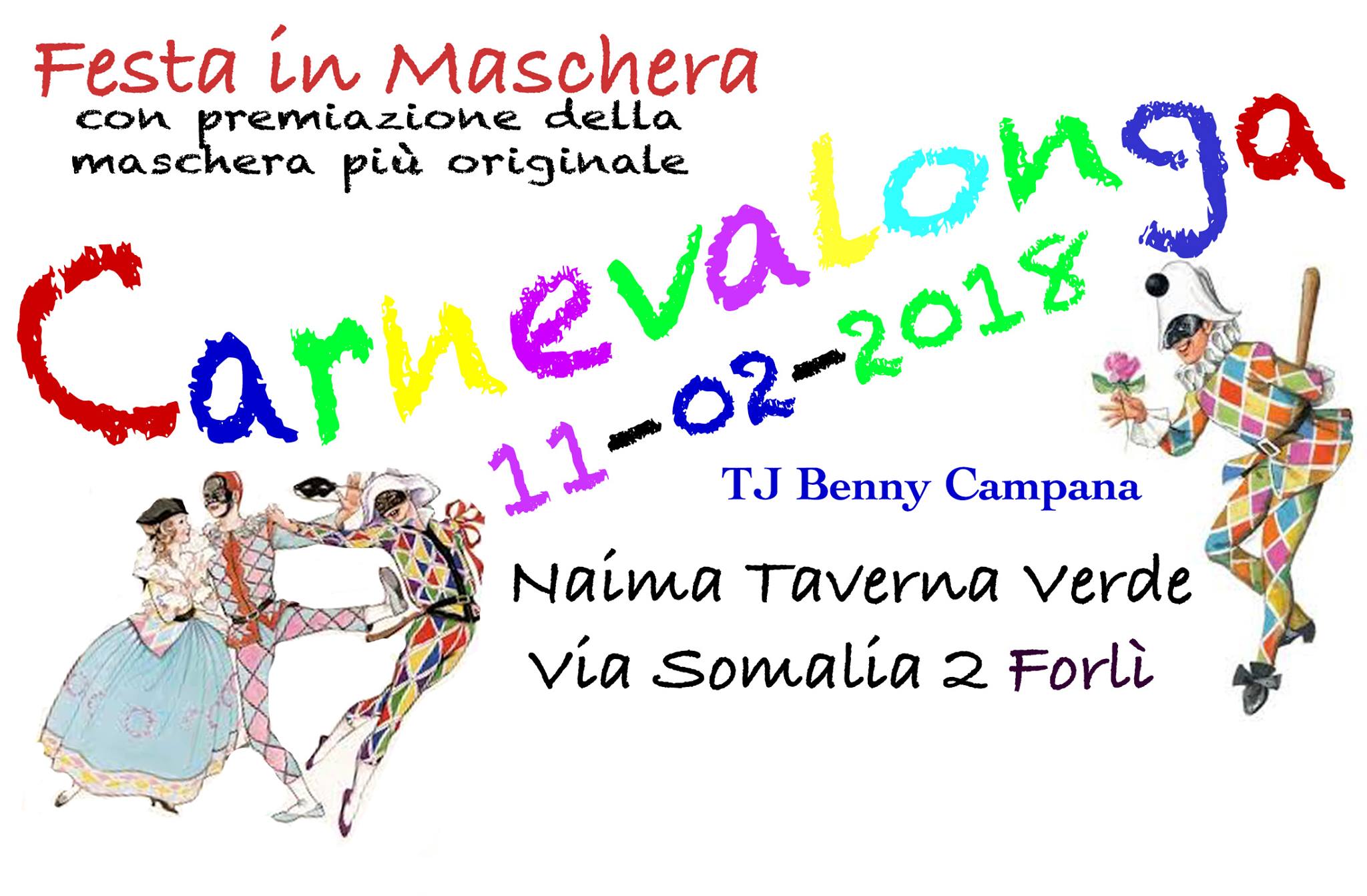 Carnevalonga- Festa in Maschera delle scuole