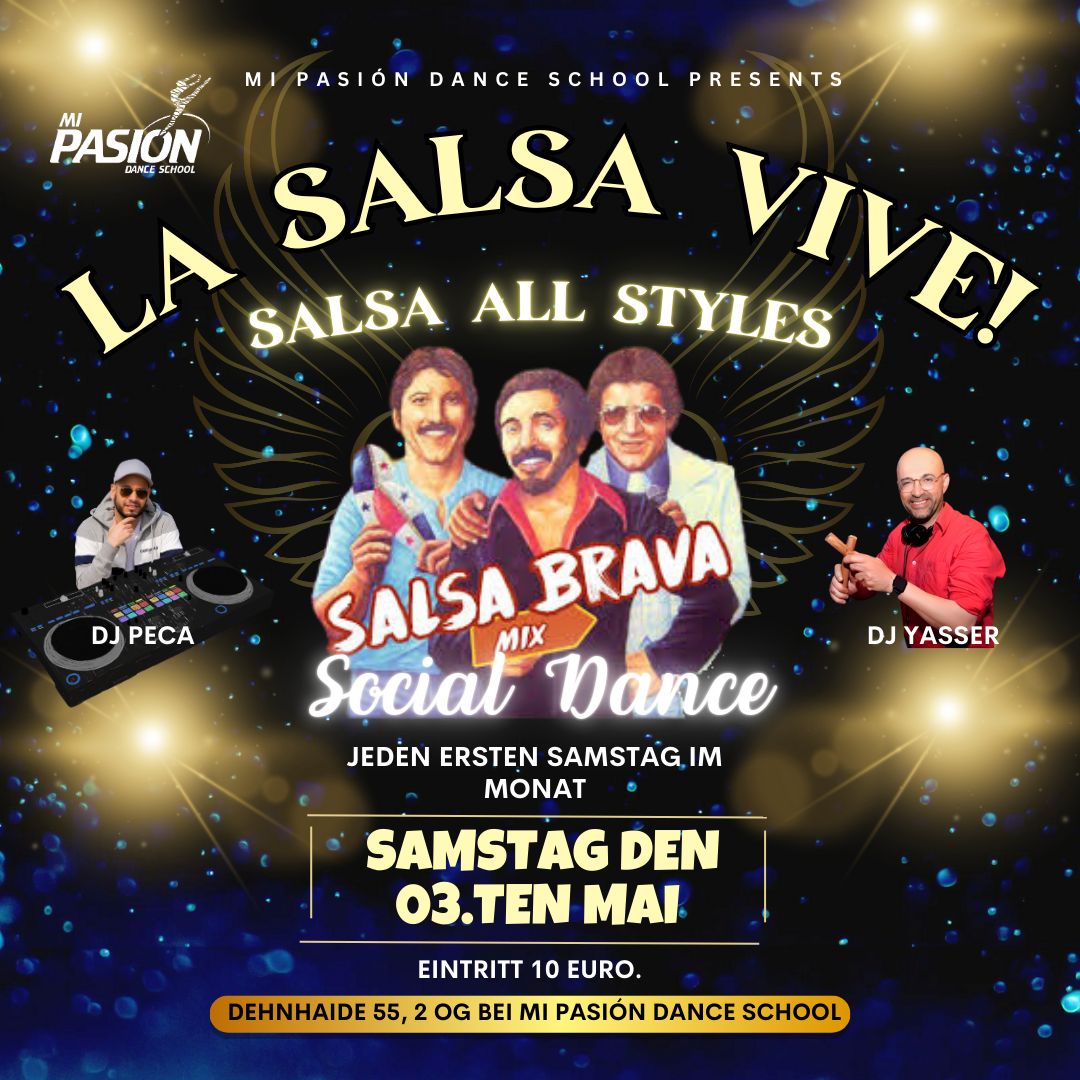 La Salsa Vive! - jeden ersten Samstag im Monat