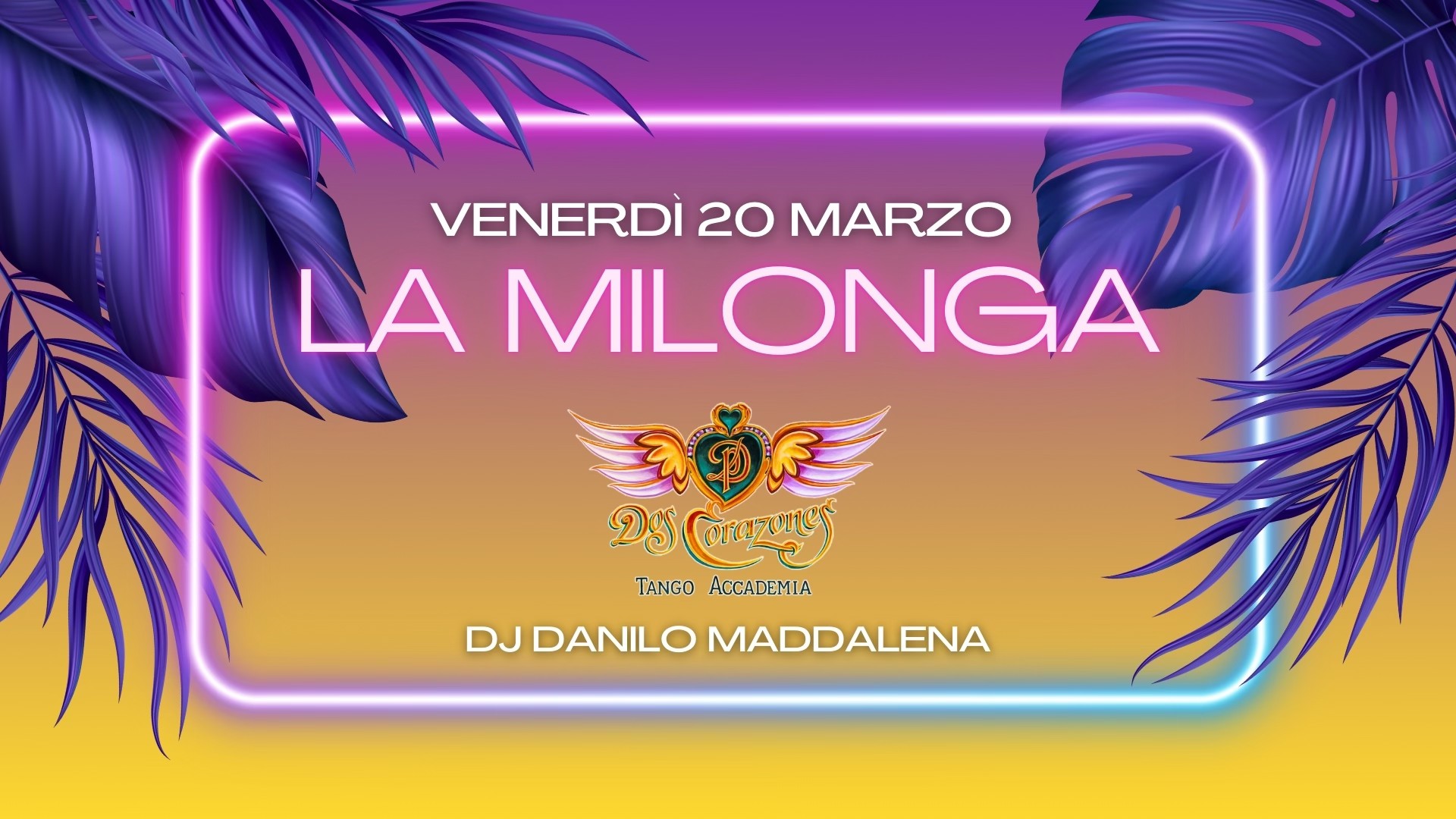 La Milonga di "2 Corazones Tango Accademia" Rimini