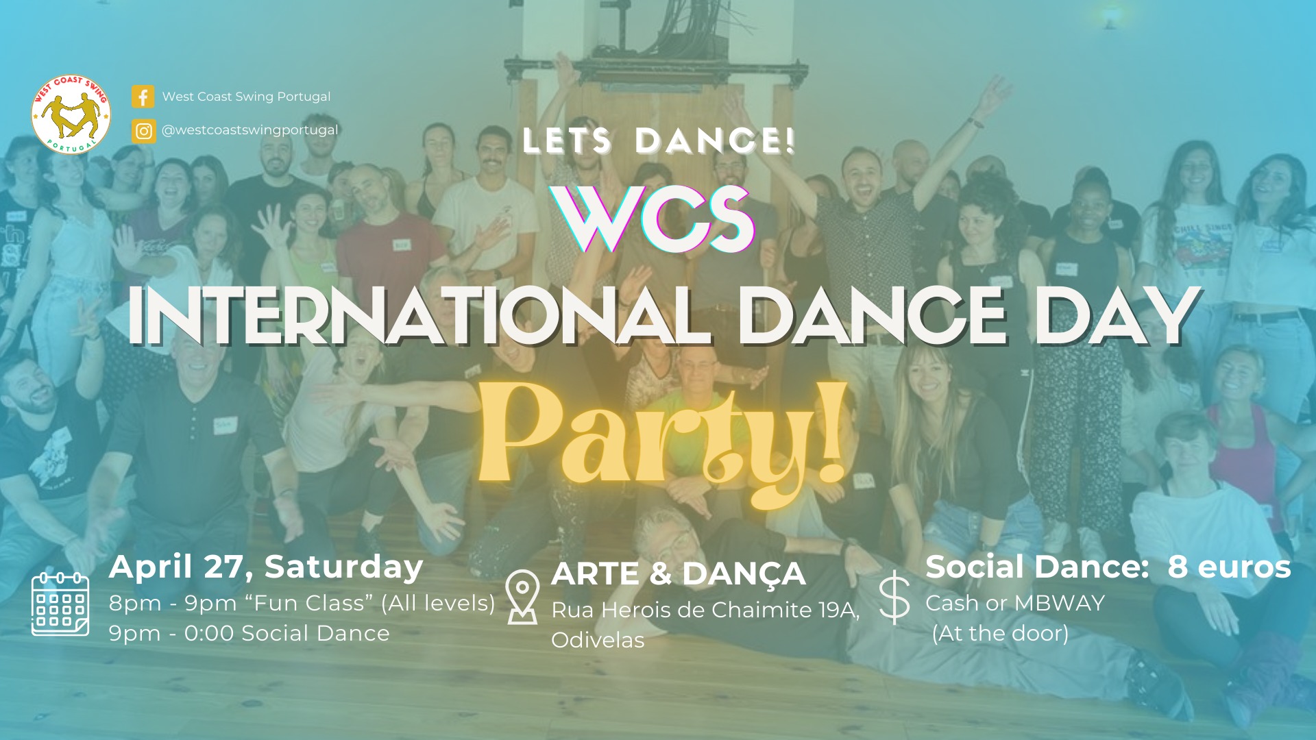 West Coast Swing Night Party at Arte & Danรงa