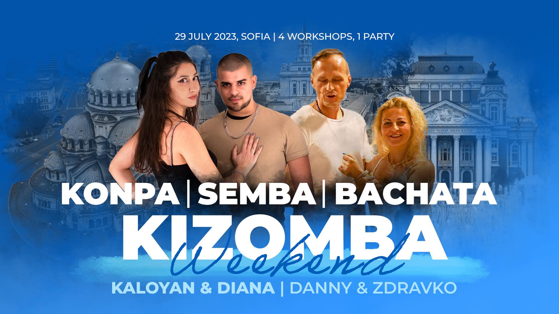 Kizomba Konpa Semba BACHATA Weekend