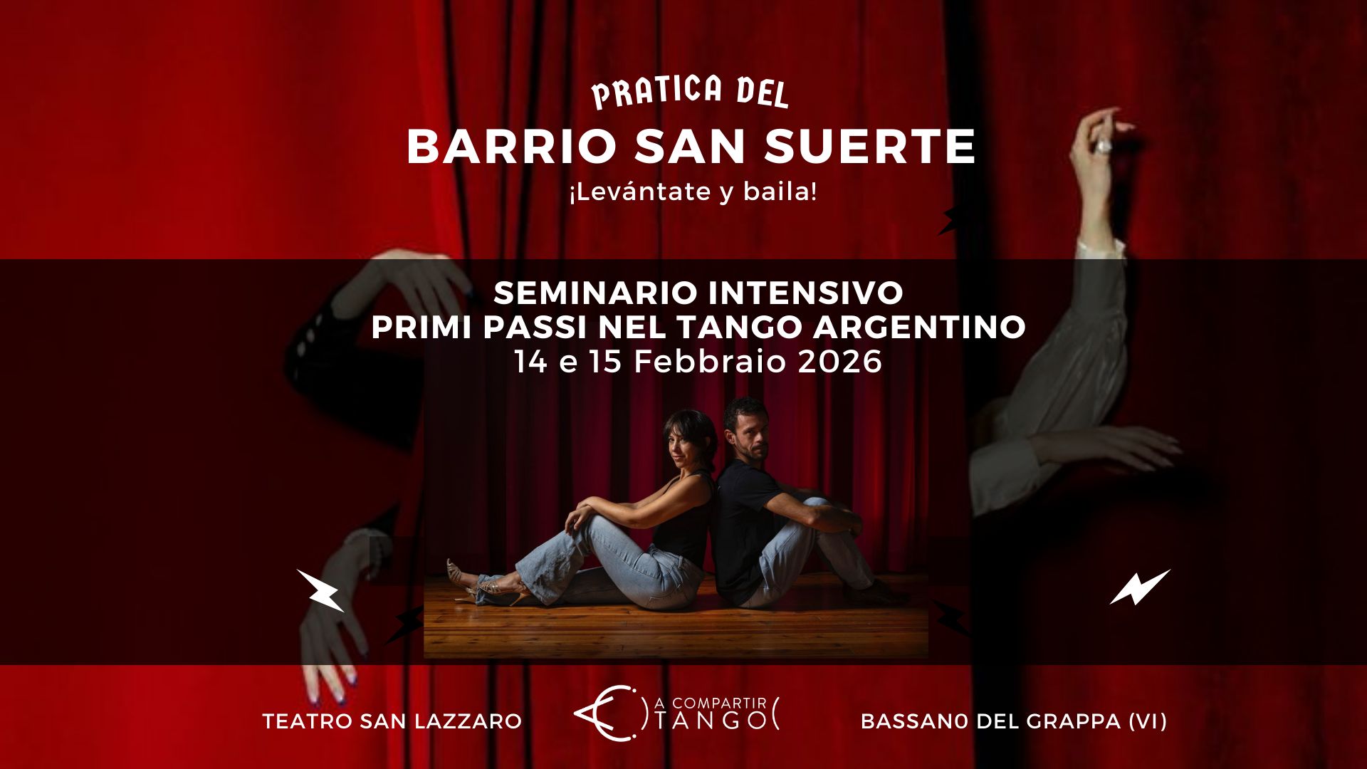 WEEKEND INTENSIVO PRIMI PASSI NEL TANGO ARGENTINO