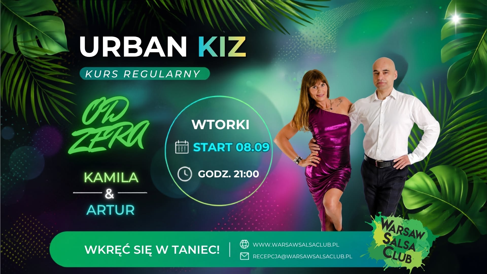 Urban Kiz od podstaw z Kamilą i Arturem