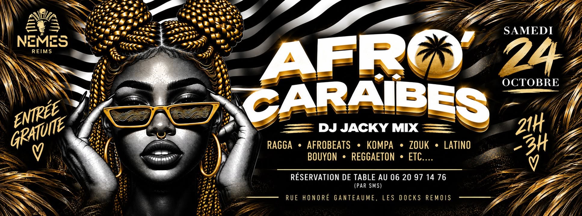 AFRO'CARAÏBES 🔥 ✦ NEMES