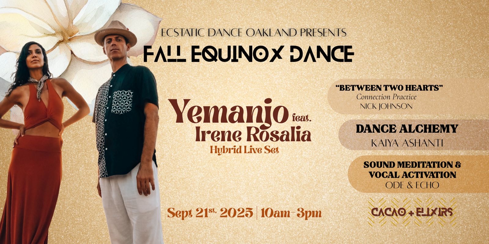 Fall Equinox Celebration w Yemanjo feat. Irene Rosalia