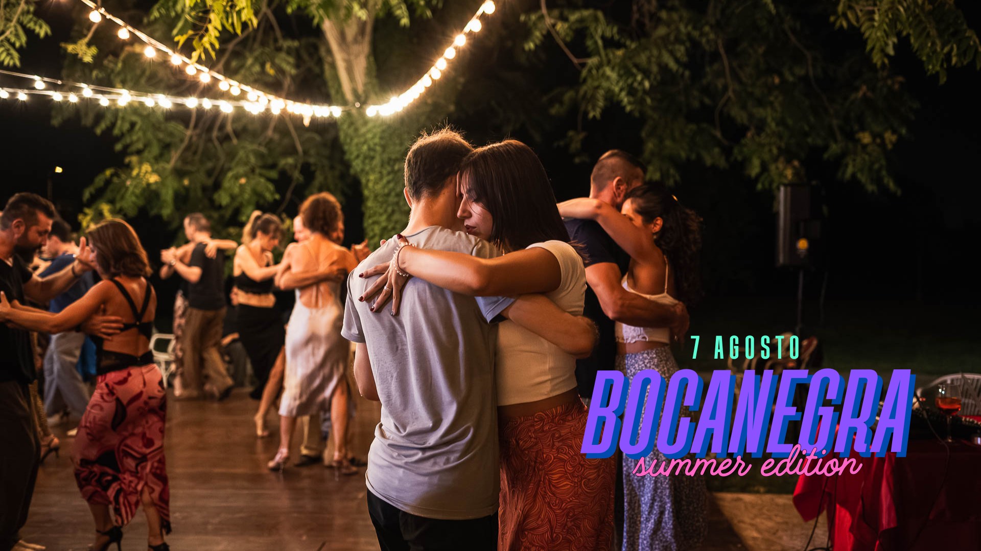 La Bocanegra "summer edition" - milonga all'aperto - Parco di via Larga - dj Giancarlo Pastonchi