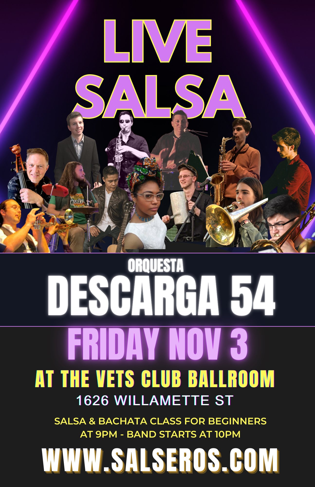 Orquesta Descarga 54 @ The Vets Club Ballroom