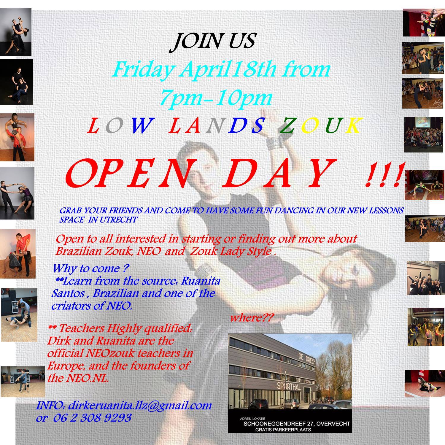 LOWLANDS ZOUK OPEN DAY