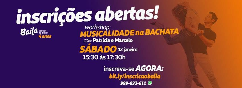 Workshop De Bachata Musicalidade E Manipulação Corporal