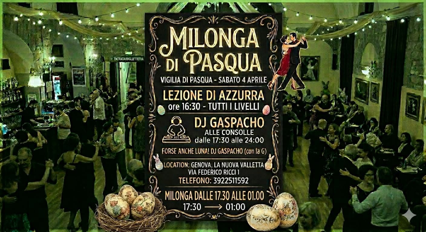 LONG-POMERIDIANA di PASQUA: TDJ GASPACHO