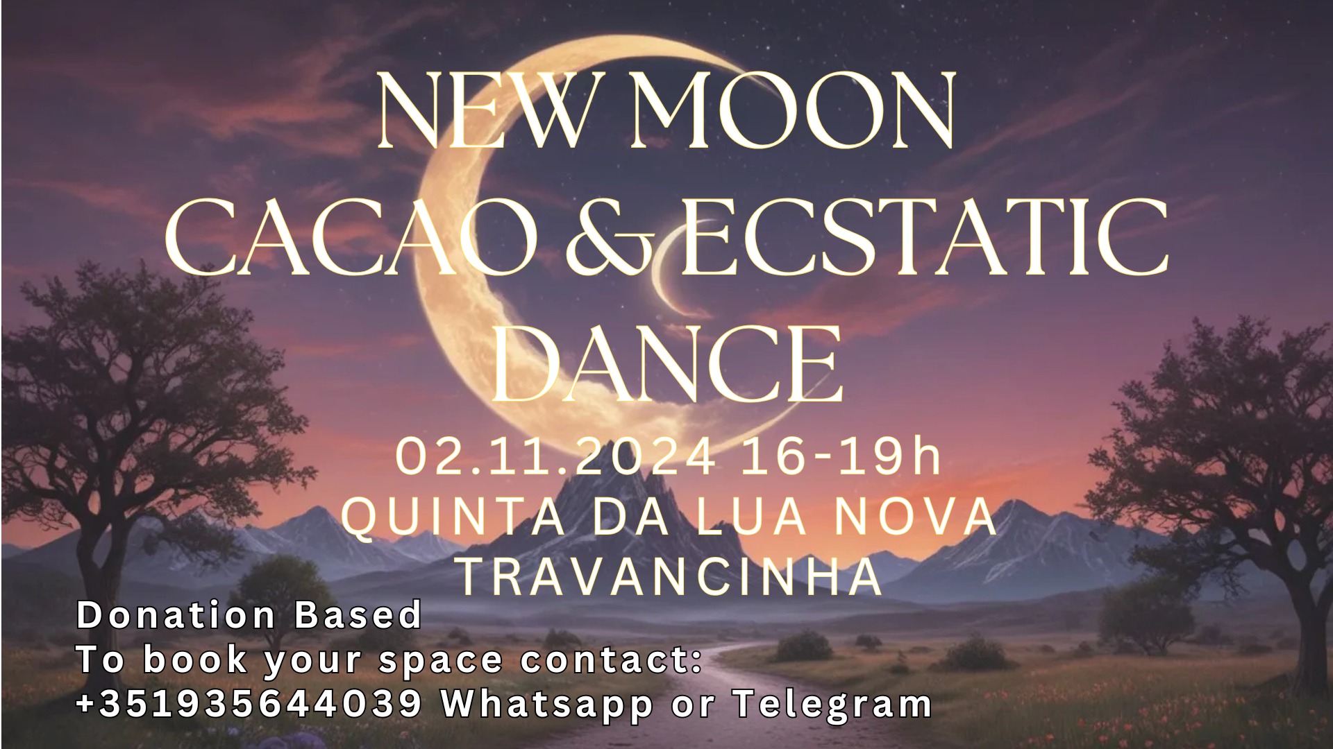New Moon Cacao Ceremony & Ecstatic Dance