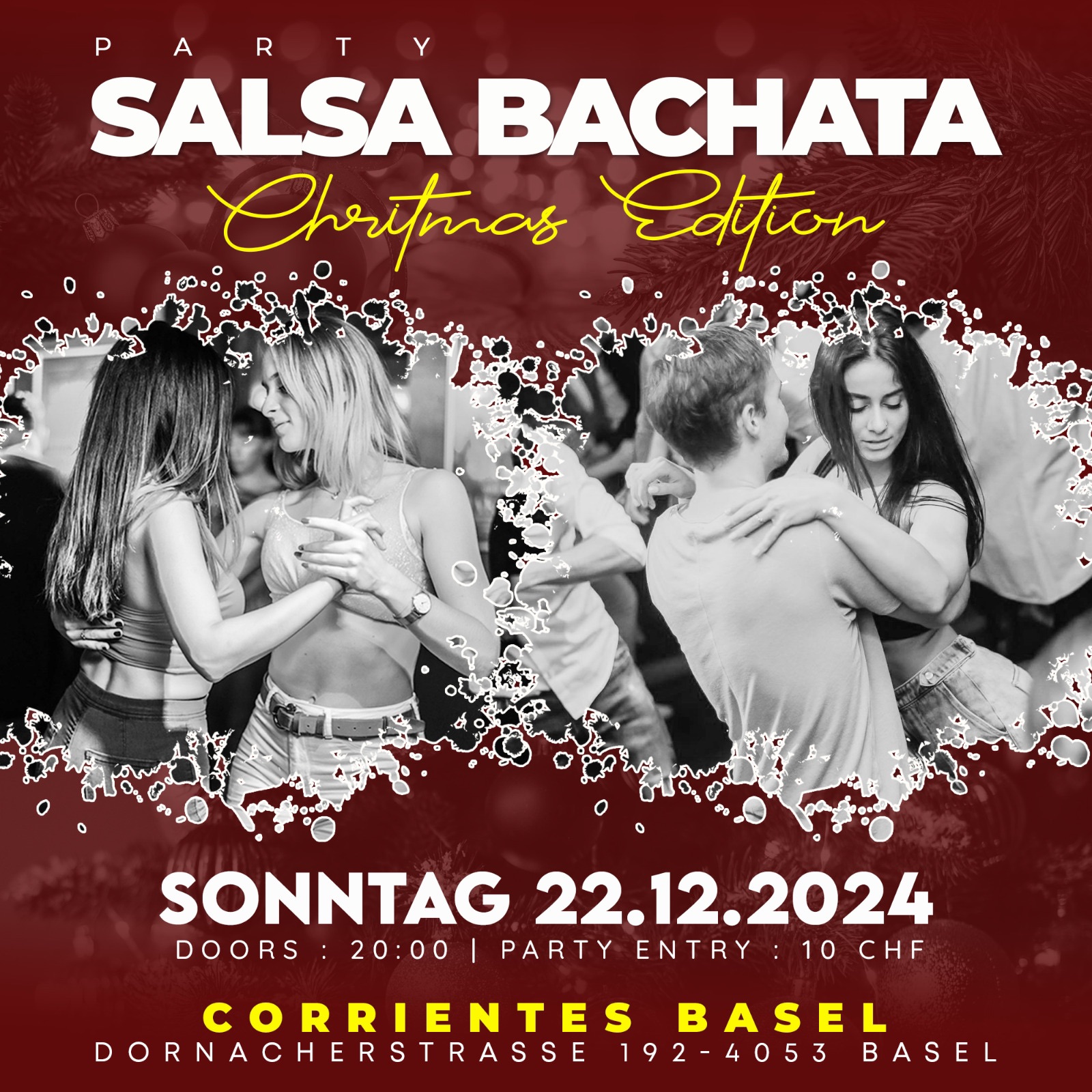 SALSA BACHATA PARTY X’mas Edition SO 22.12
