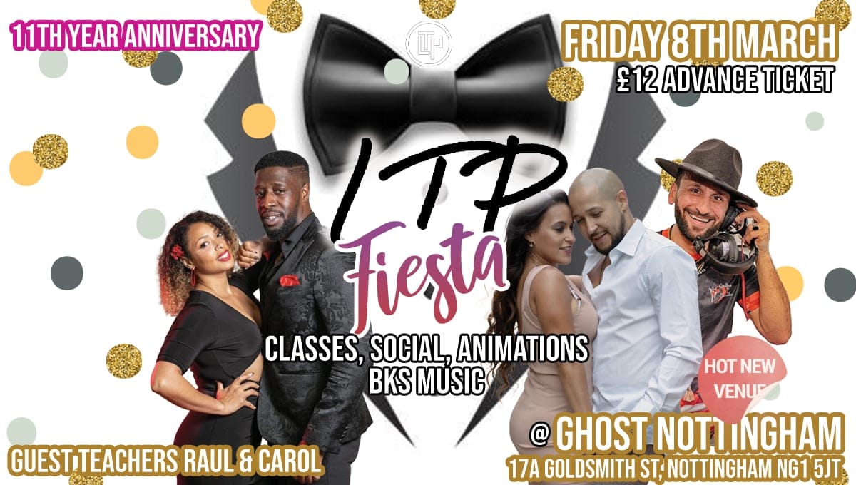 LTP Fiesta 🎂Black⚫&🟡Gold 11th Bday🥳 Ft Raul y Carol 🆕Hot New Venue🆕