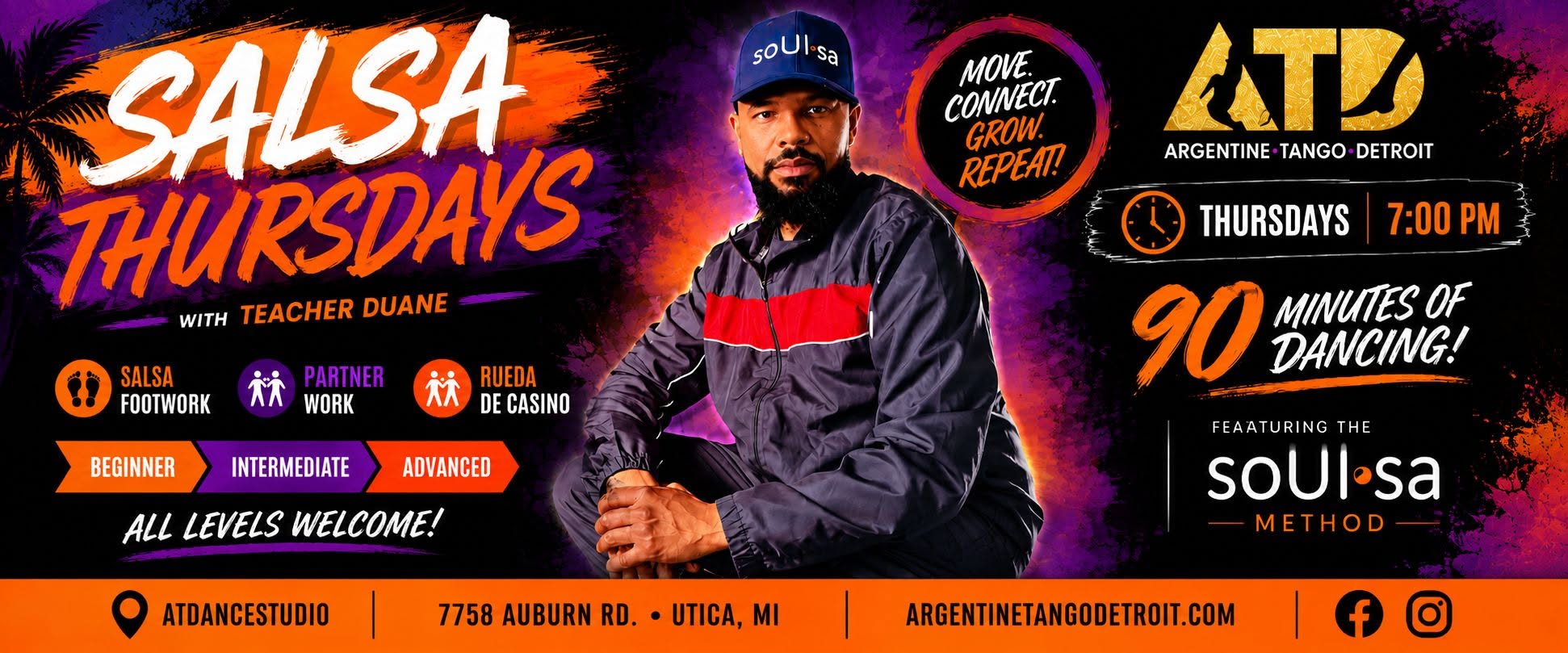 🔥Salsa Thursdays with Instructor Duane