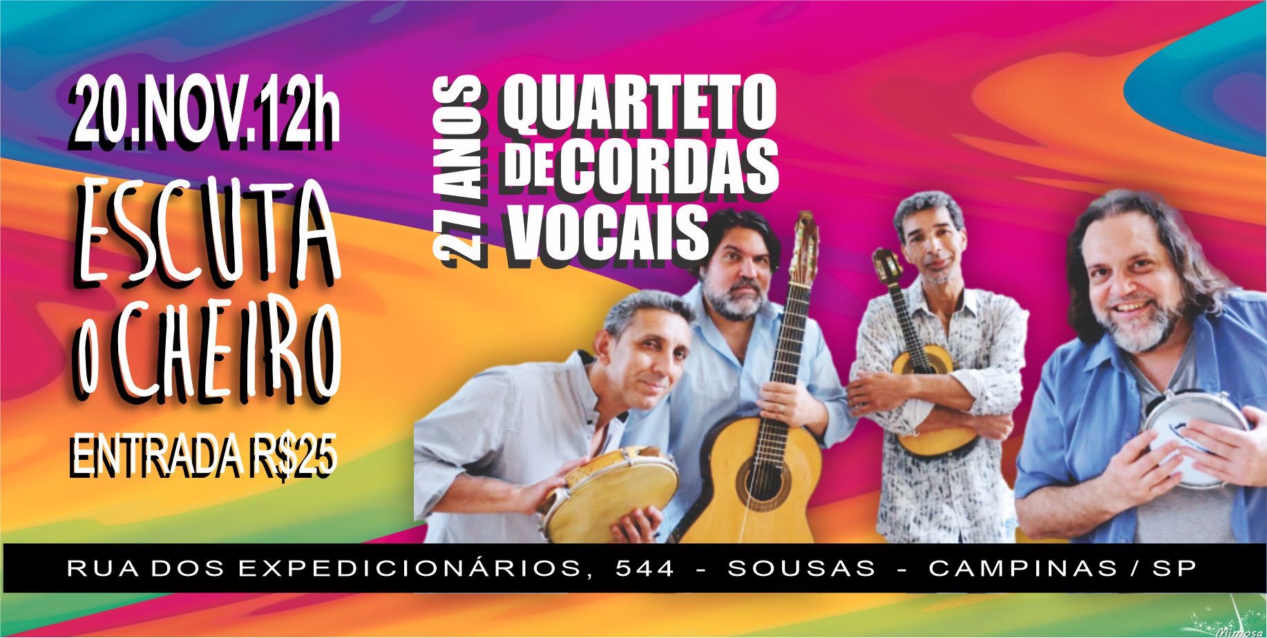 Samba do Escuta - Aniversário do QCV