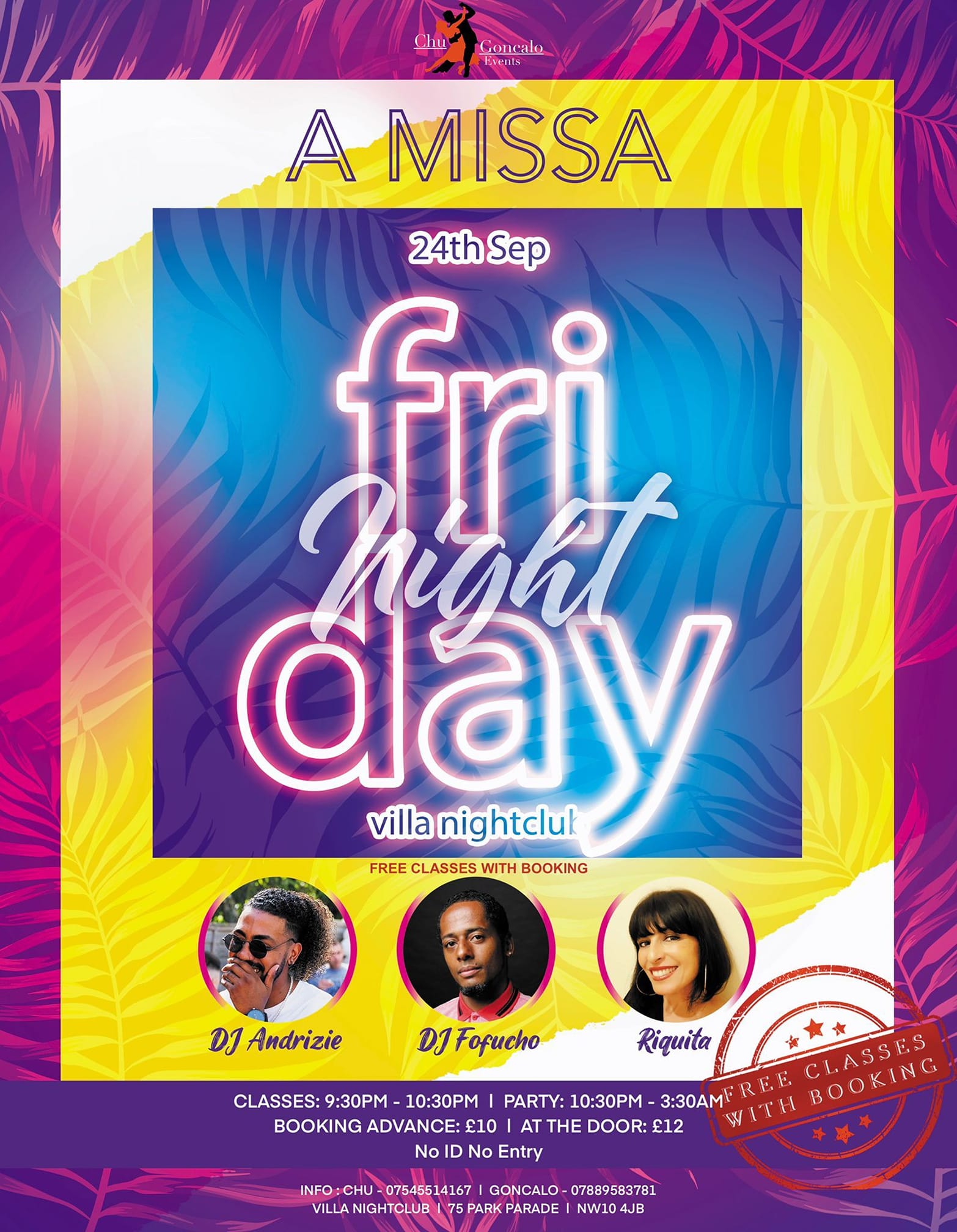 Chu &Goncalo Events "A Missa"