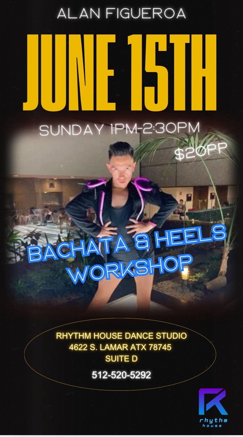 Bachata and Heels class with Alan Figueroa