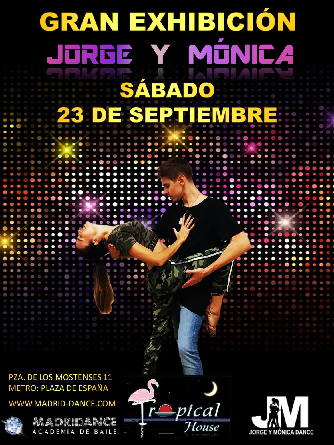 Clase De Bachata Sensual, Exhibición En Tropical House Y Fiesta