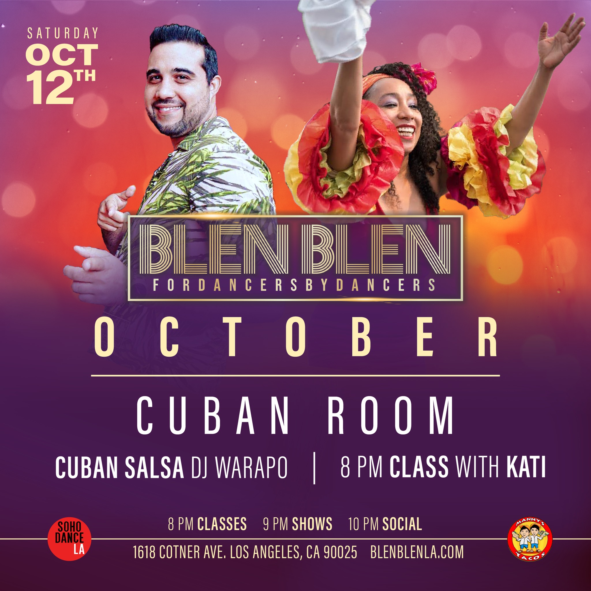 Cuban Room at Blen Blen