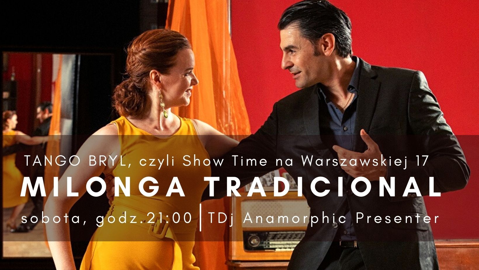 TANGO Bryl Milonga TDj Anamorphic Presenter