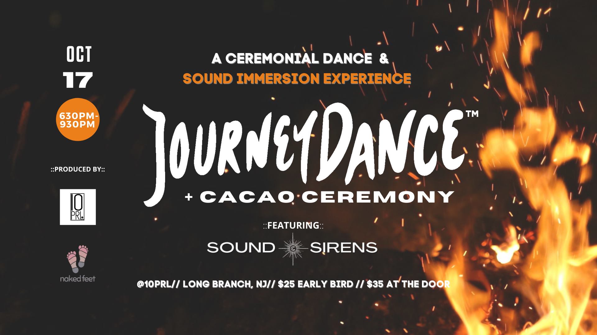 JourneyDance + Cacao Ceremony w Sound Sirens