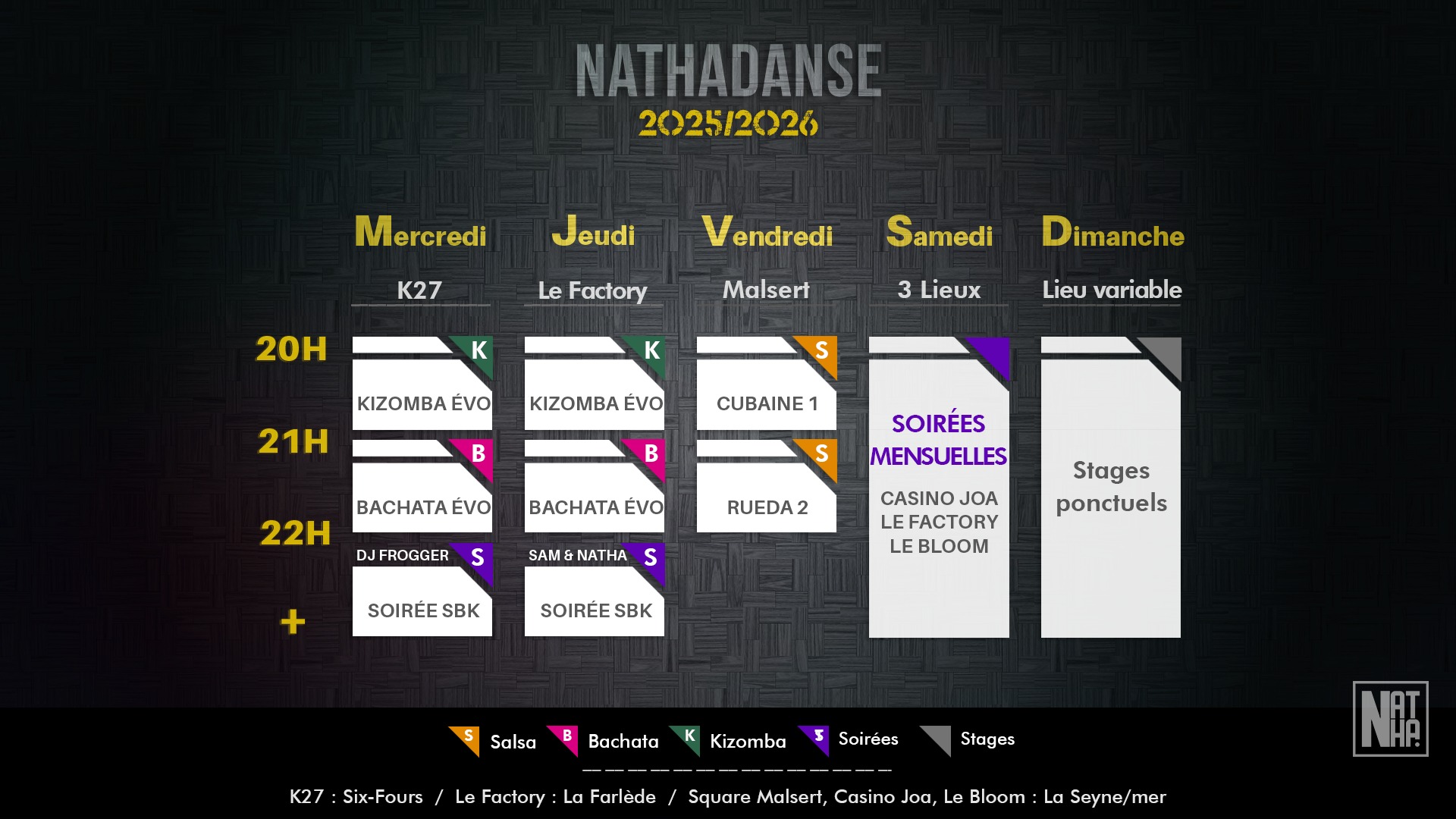 🔔 Rentrée danse 2025 🔔Nathadanse & Co