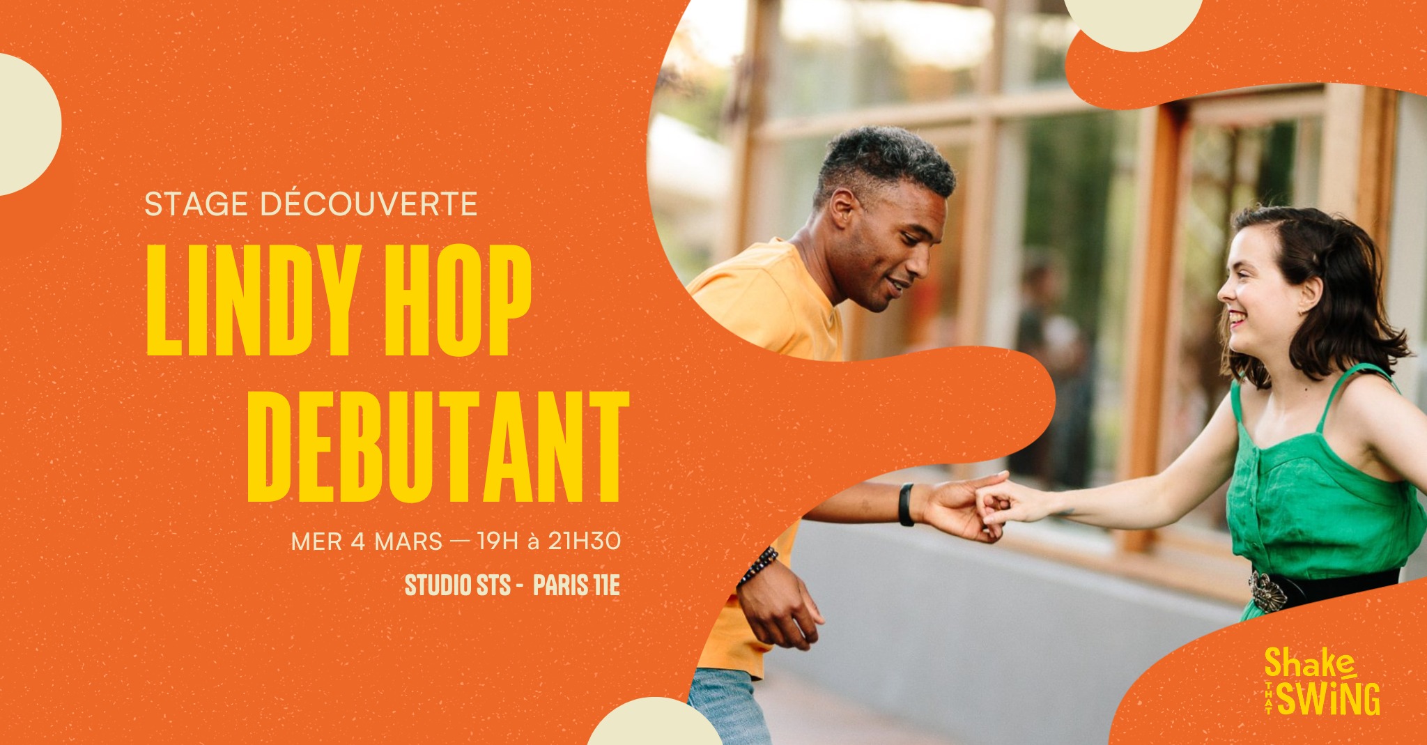Stage Découverte - Débutant au Lindy Hop
