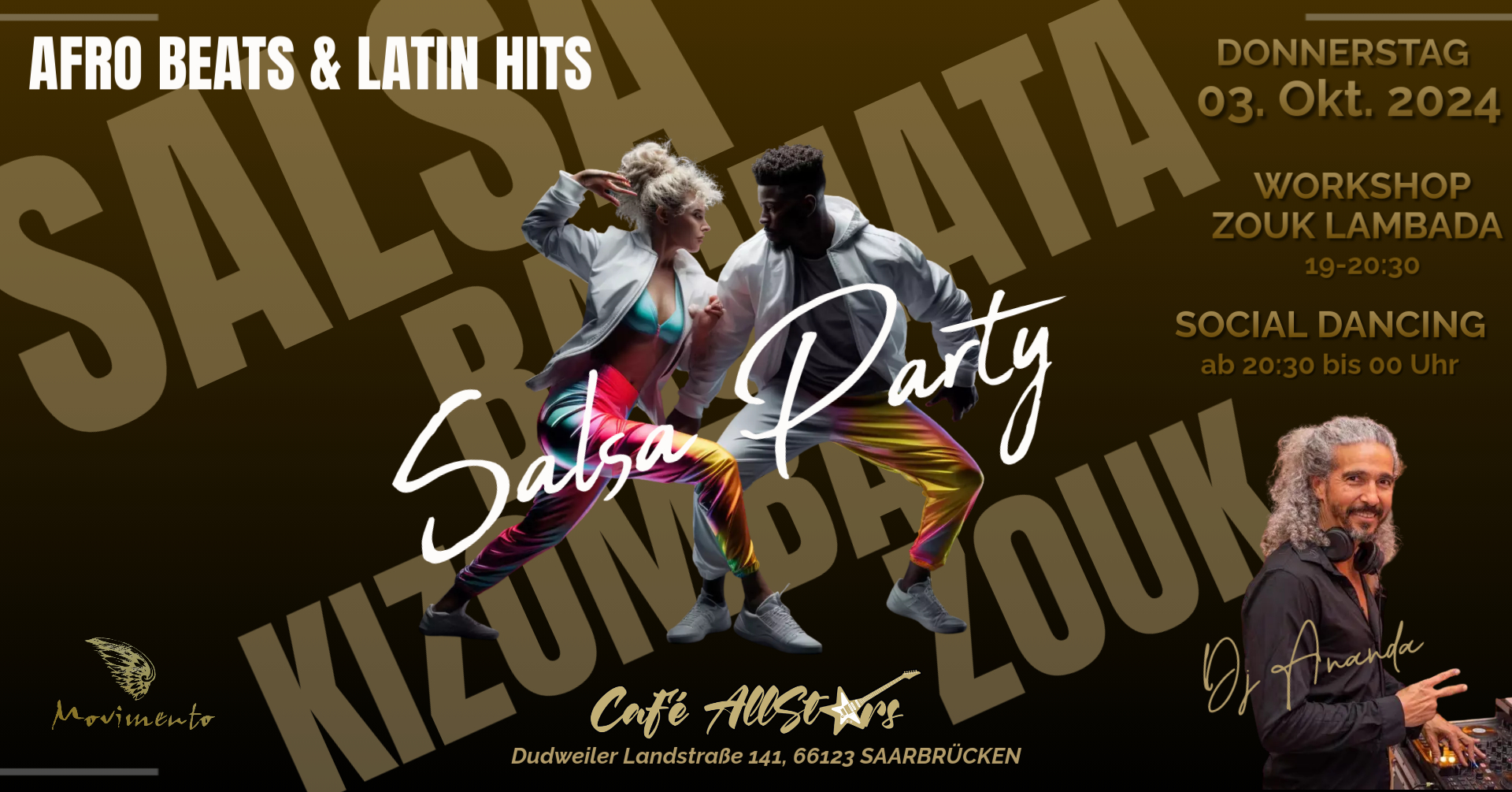 Salsa-Party am Feiertag: Social Dancing Donnerstags in Saarbrücken
