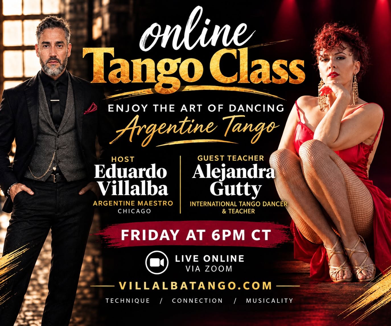 Online Class with world renowned Alejandra Gutty