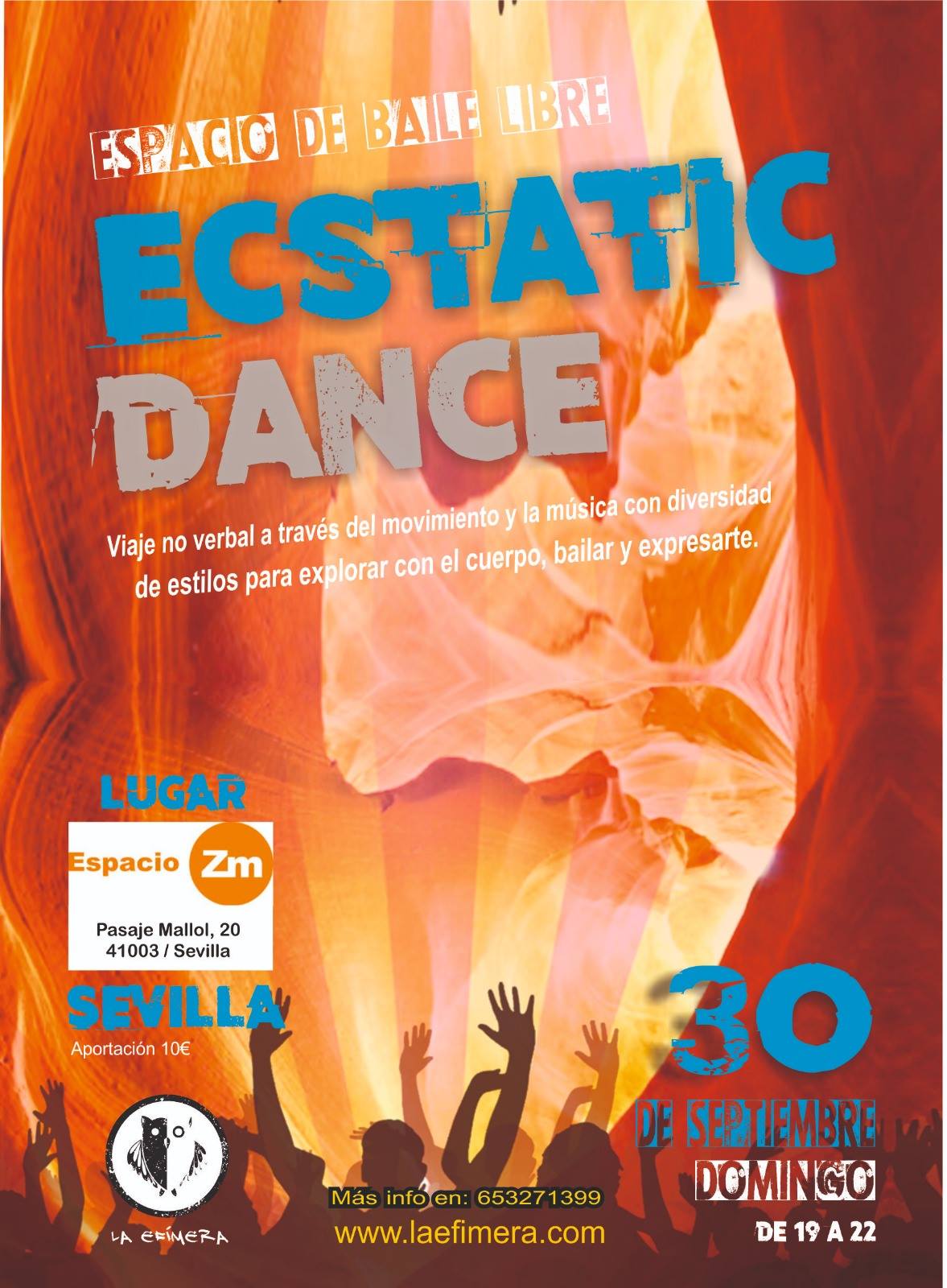 Ecstatic Dance en Sevilla con la Efimera