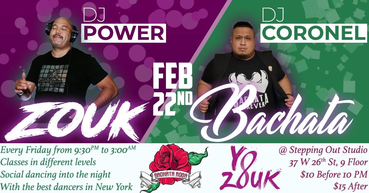 Bachata Rosa - Bachata Vs Zouk!
