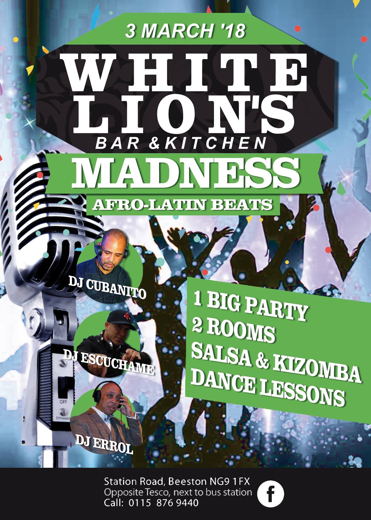 White Lion's Madness - Afro Latin Beats