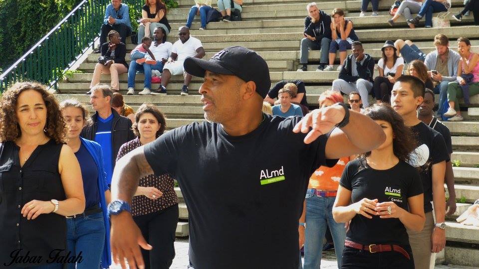 Open Air Salsa Lesson in Paris