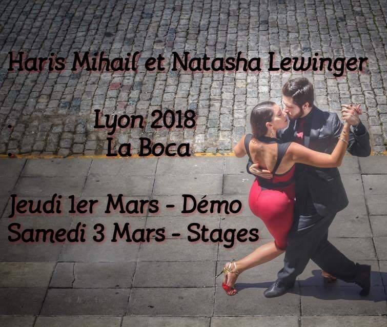 Haris Mihail & Natasha Lewinger Stage et Demo à Lyon