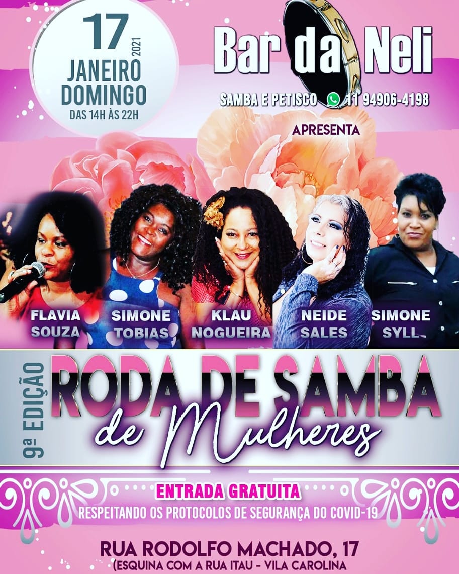 Nona Edição Roda de Samba de Mulheres