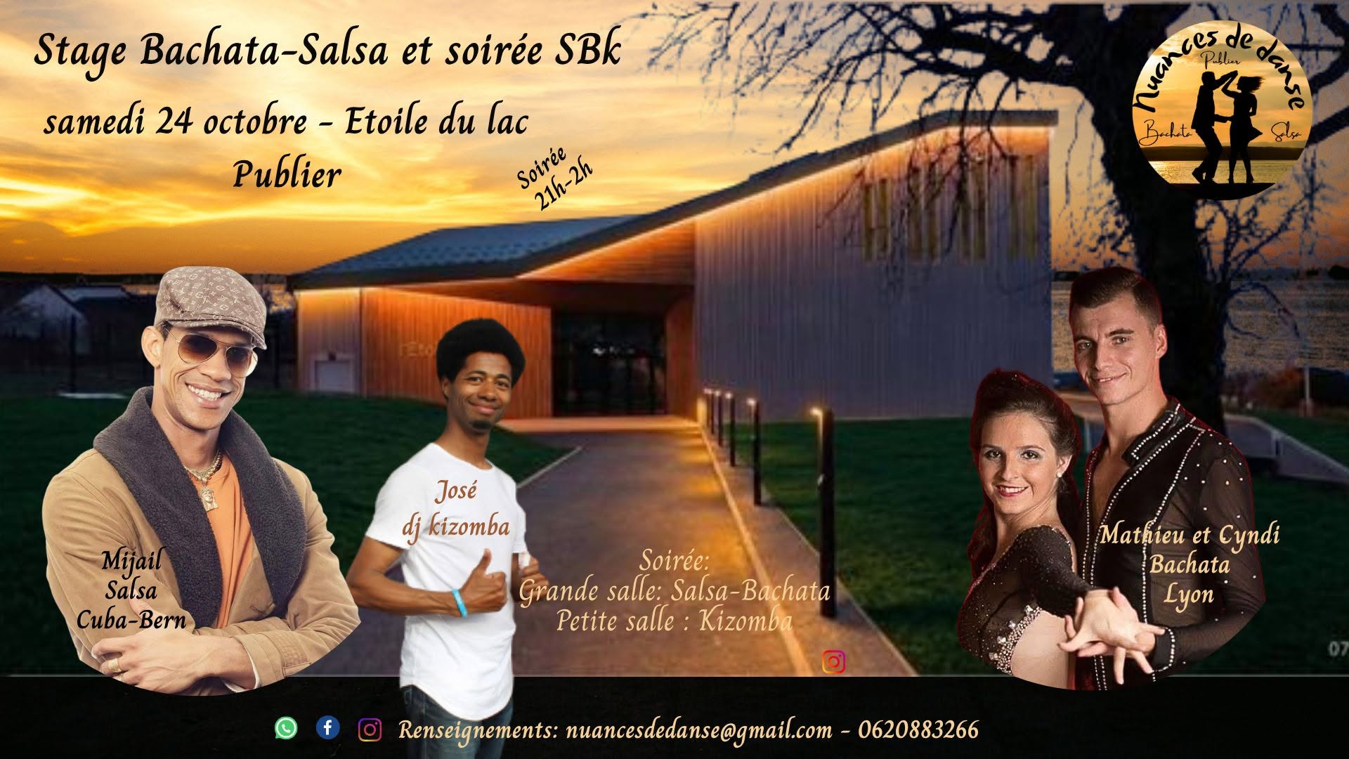 Stages Salsa Bachata et soirée SBK