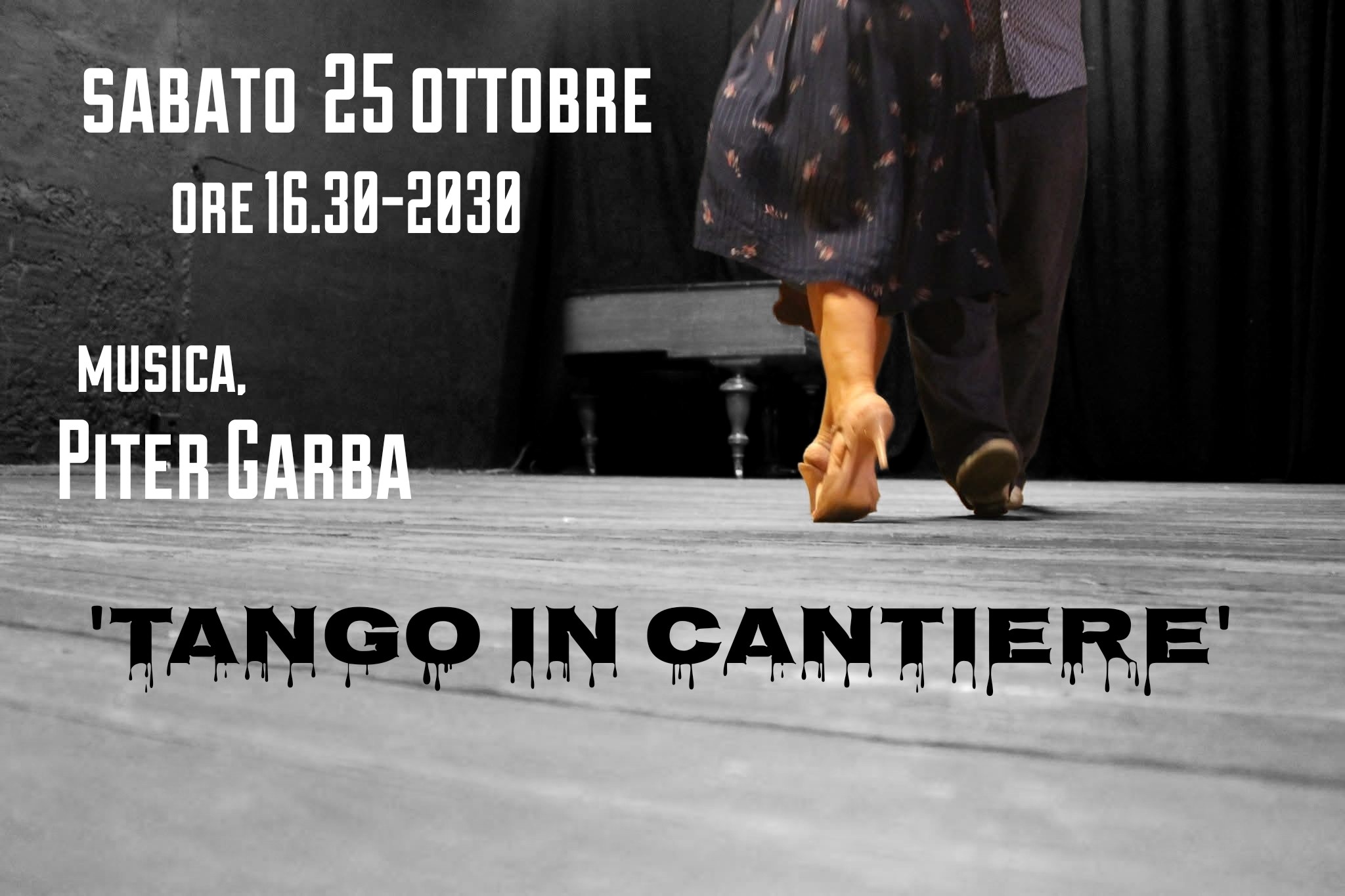 'Tango in Cantiere'sabato 25 ottobre