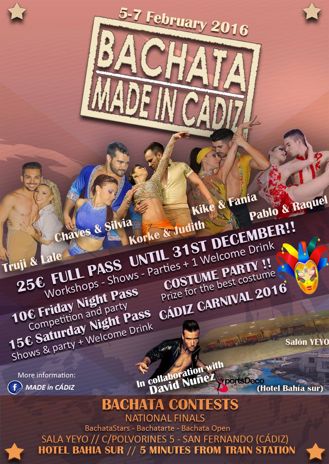 MADE IN CÁDIZ BACHATA FESTIVAL - 2016
