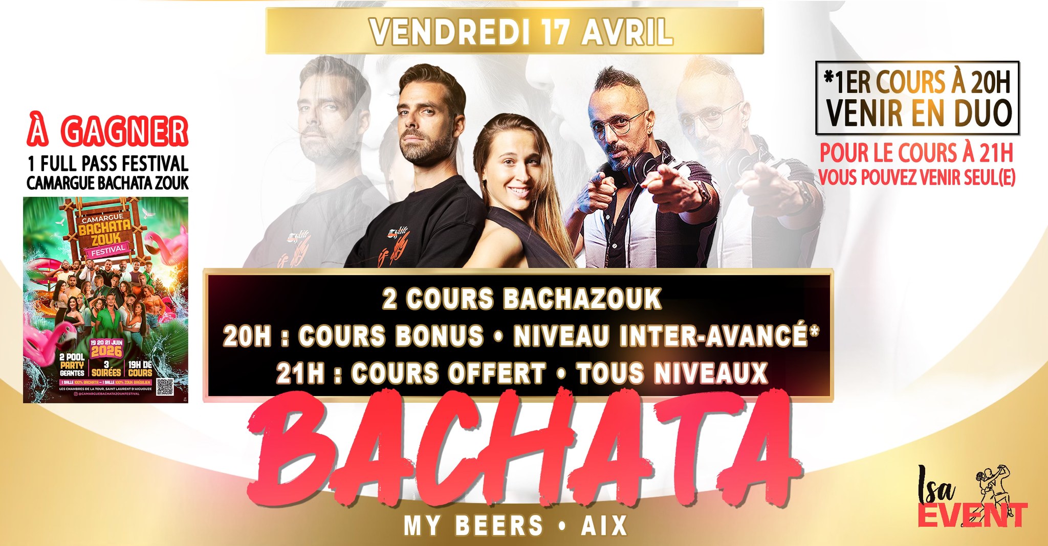 Soirée BACHATA • Aix