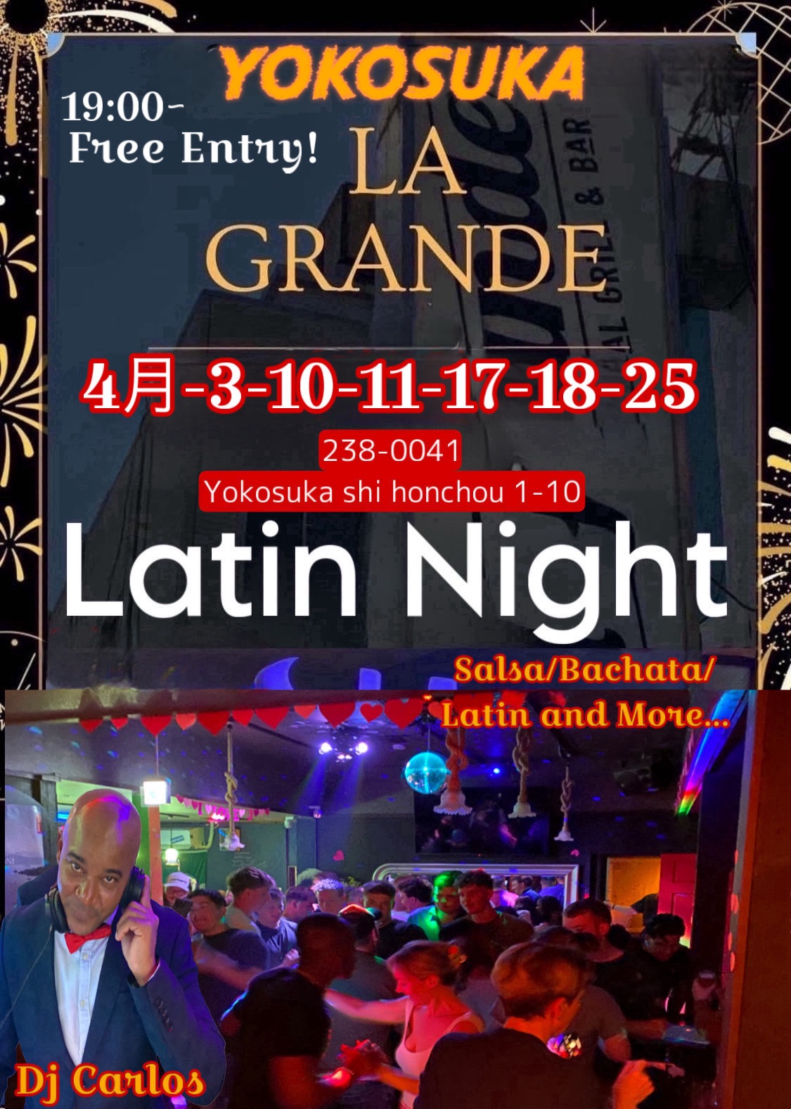 YOKOSUKA LATÍN NIGHT💎Free Entry!!