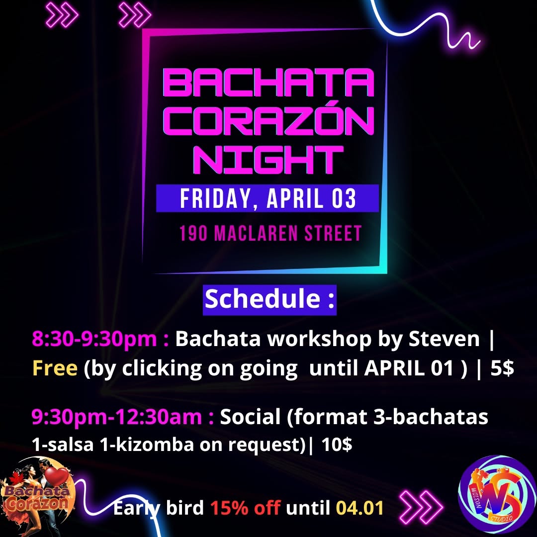 Bachata Corazón Night 🔥