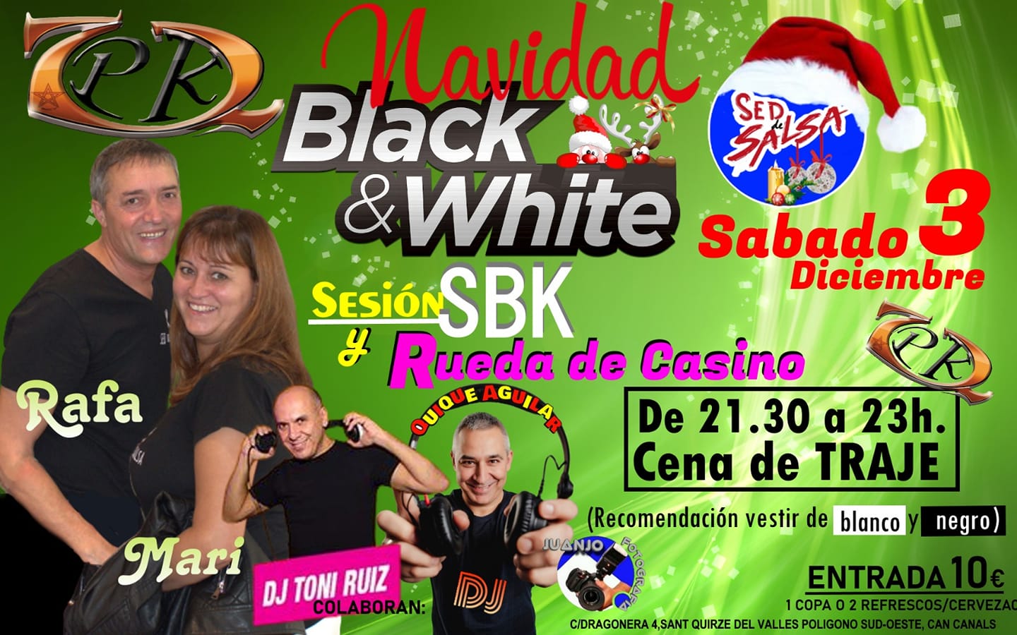 BLACK&WHITE Sed de Salsa