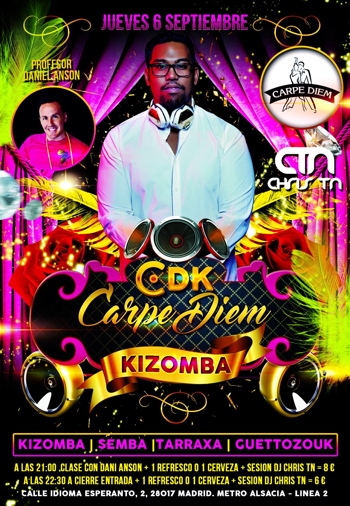 CARPE DIEM Kizomba. Chris TN Dj Session