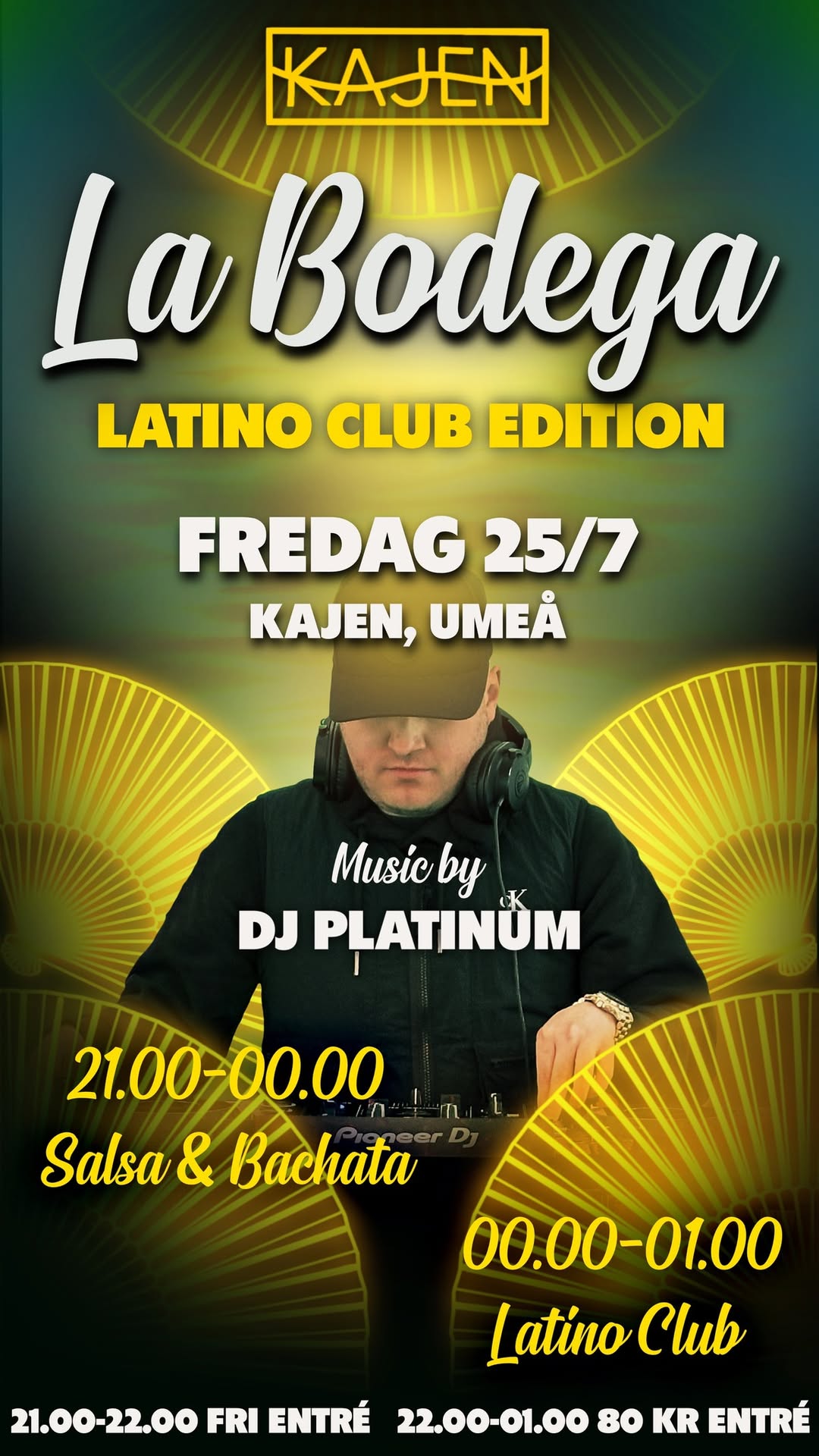 ☀️LA BODEGA - LATINO CLUB EDITION x KAJEN UMEÅ☀️