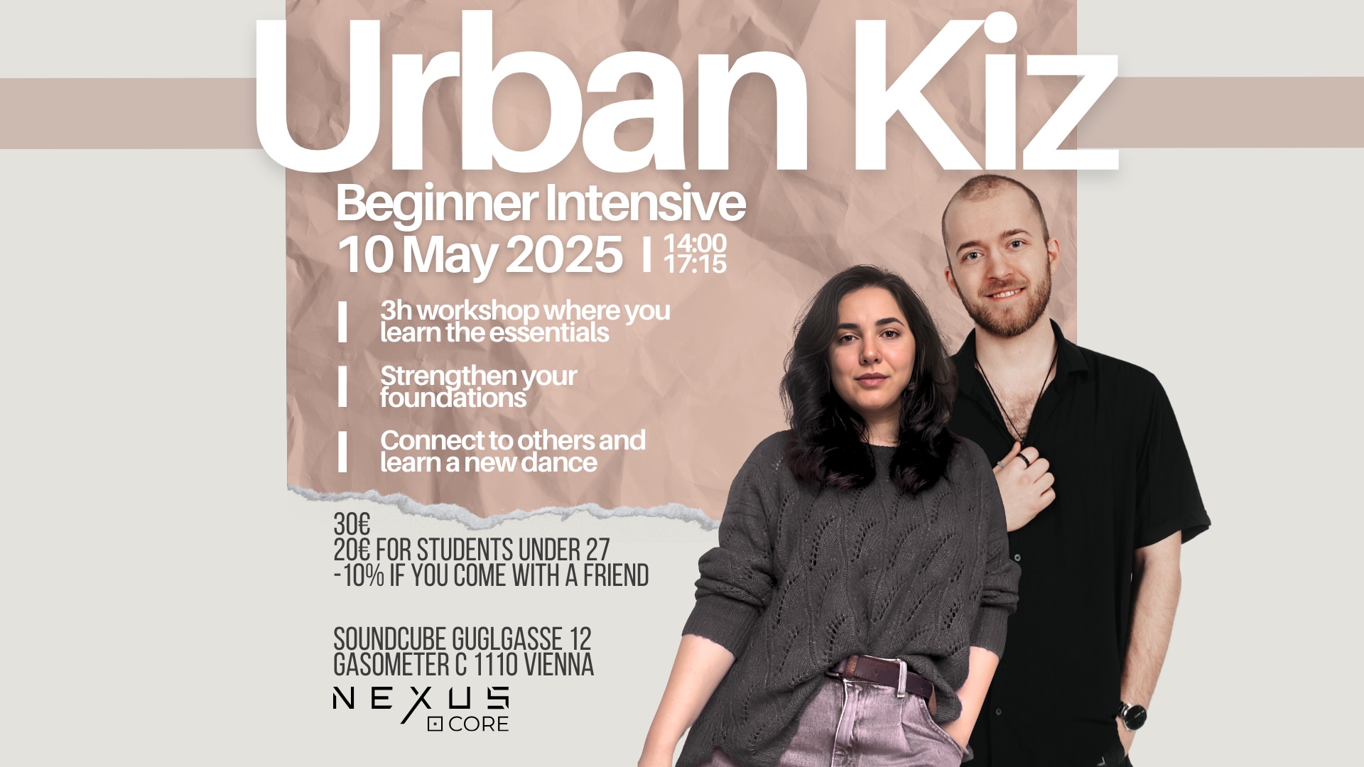 Urban Kiz - Beginner Intensive