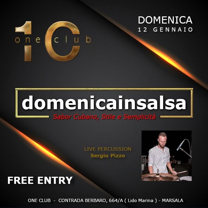 domenicainsalsa LIVE Percussion OneClub