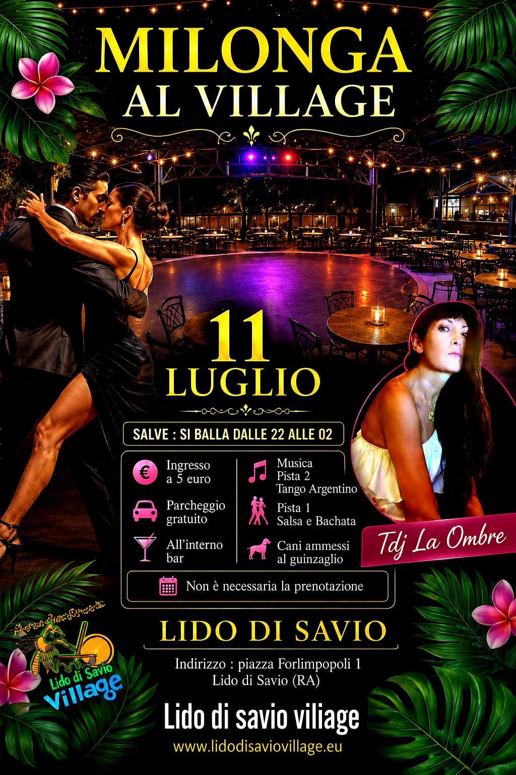MILONGA AL VILLAGE TDJ LA OMBRE